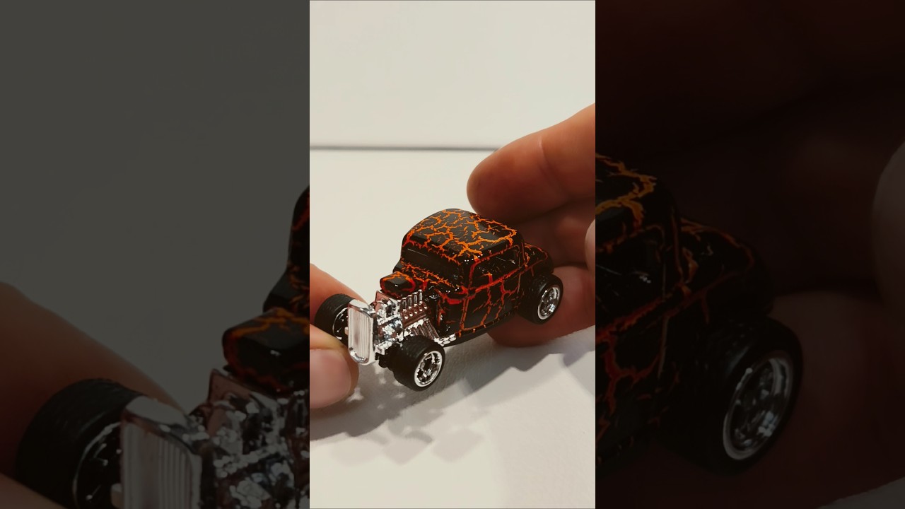 Hotwheels '32 Ford Hot Rod Diecast Custom Made STH Wheels Swap #hotwheels #mattel New Casting Case