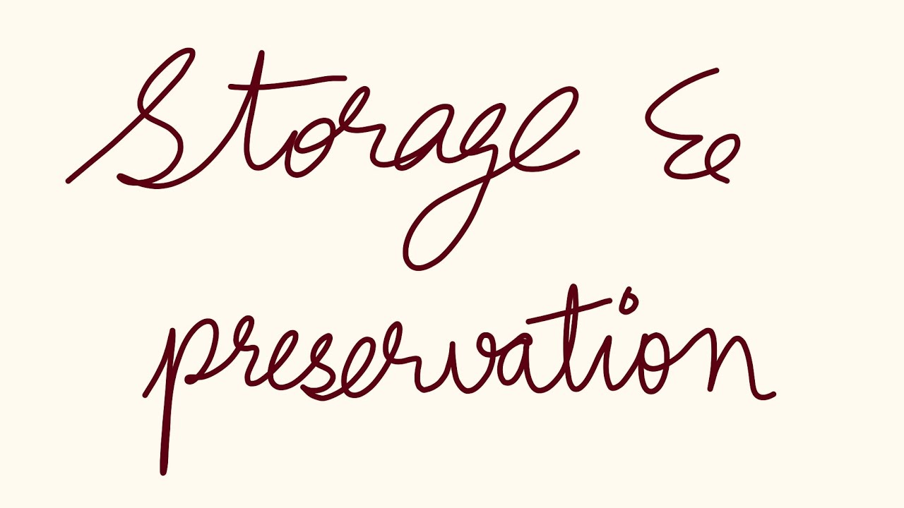 Preservation and storing of blood components in blood bank 🏦