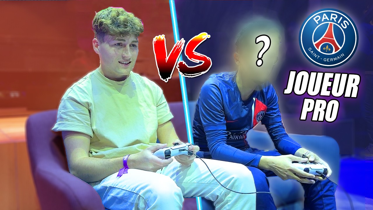 J'affronte Un Joueur Pro Du PSG Dans Un Tournois FC24 😮  (Il est trop fort!)
