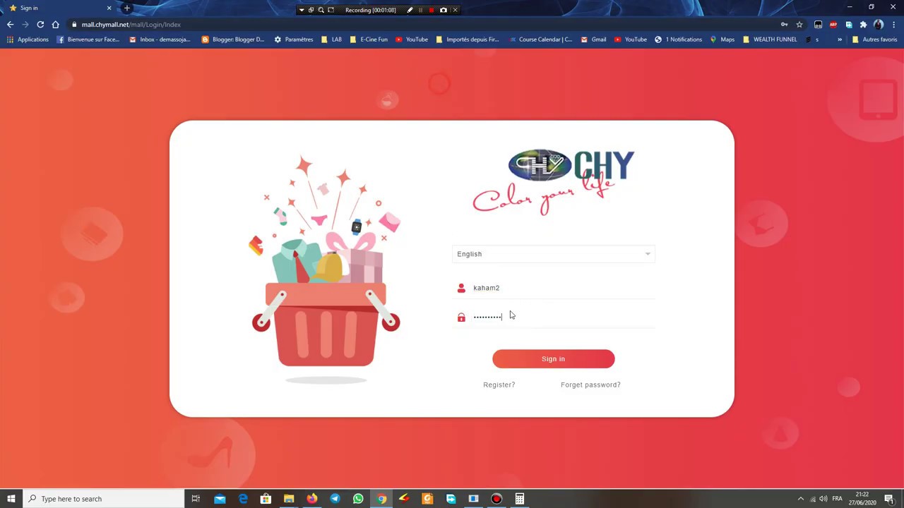NEW NEW - HOW TO REGISTER A NEW USER IN THE NEW CHY MALL PLATFORM - 2020