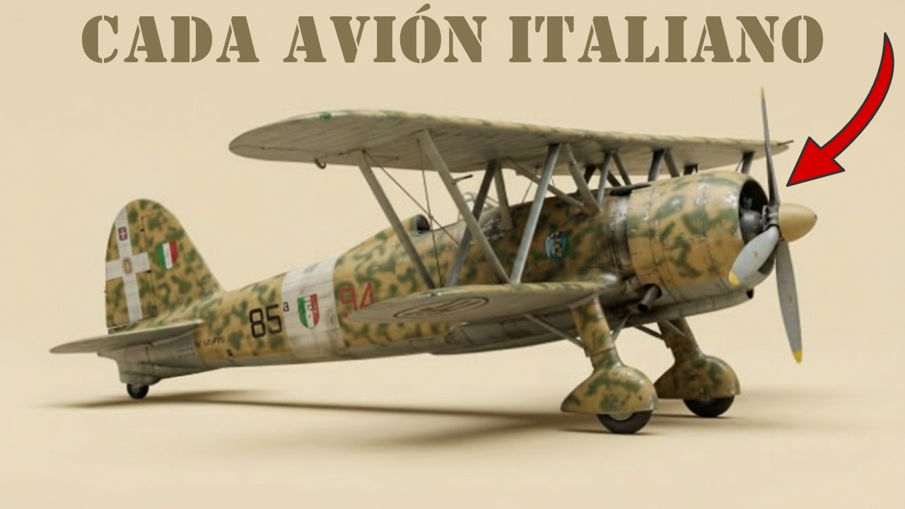 Aeronaves de la Segunda Guerra Mundial de Italia: De Biplanos a Bombarderos