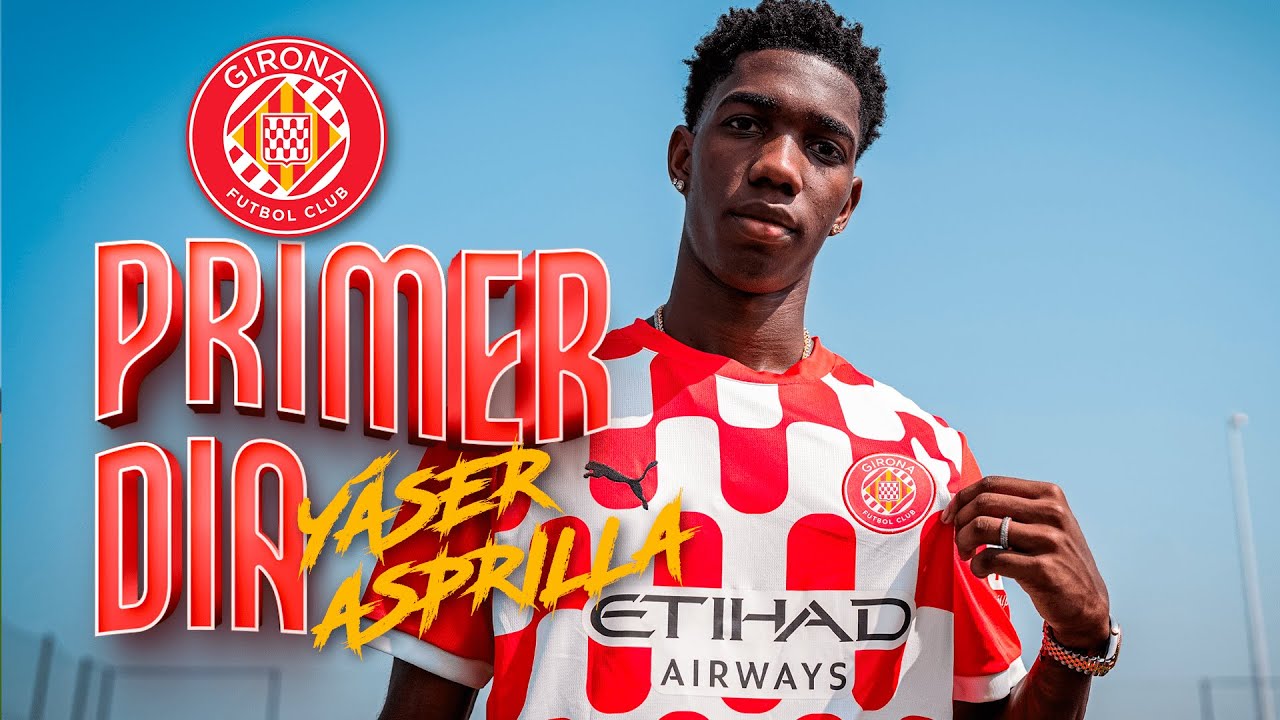 PRIMER DIA DE YÁSER ASPRILLA | GIRONA FC