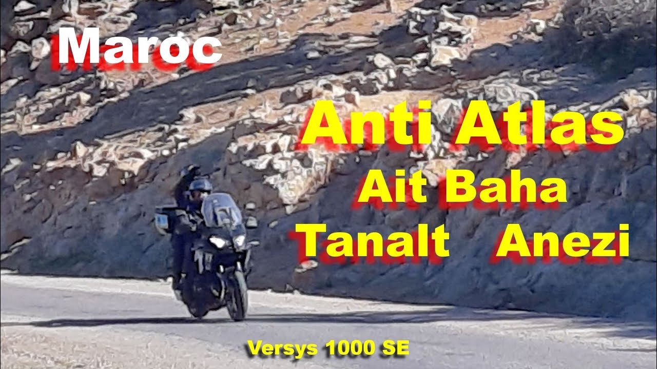 Maroc, l'Anti Atlas Versys 1000 SE