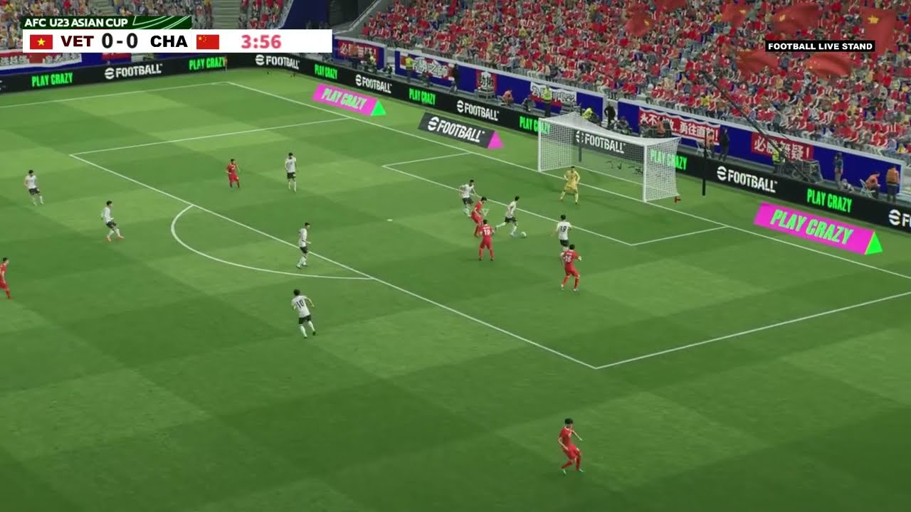 LIVE: Vietnam U23 vs China U23 | AFC U23 Championship 2026 | Watch efootball Gameplay