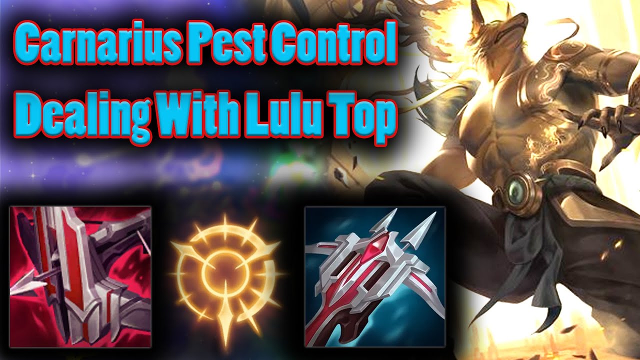 How To Deal With Supports in the Top Lane | Carnarius | League of Legends