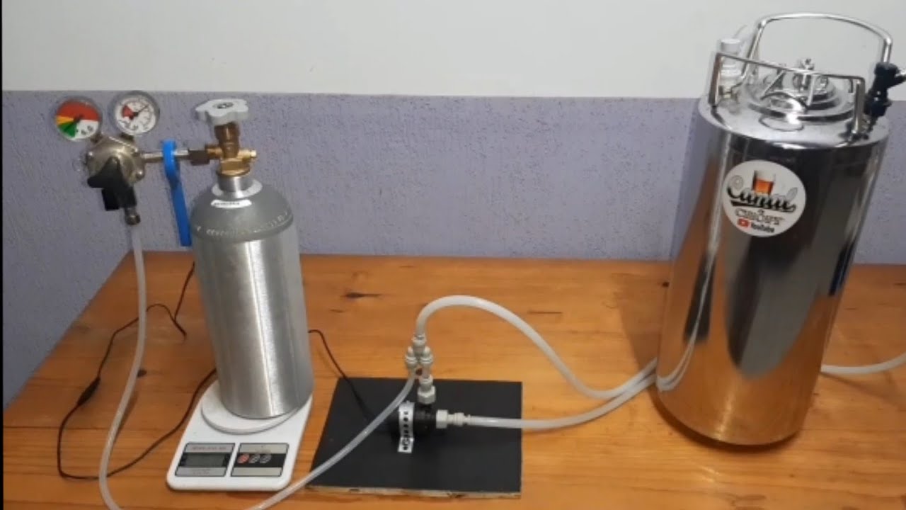 Como fazer um carbonatador por peso