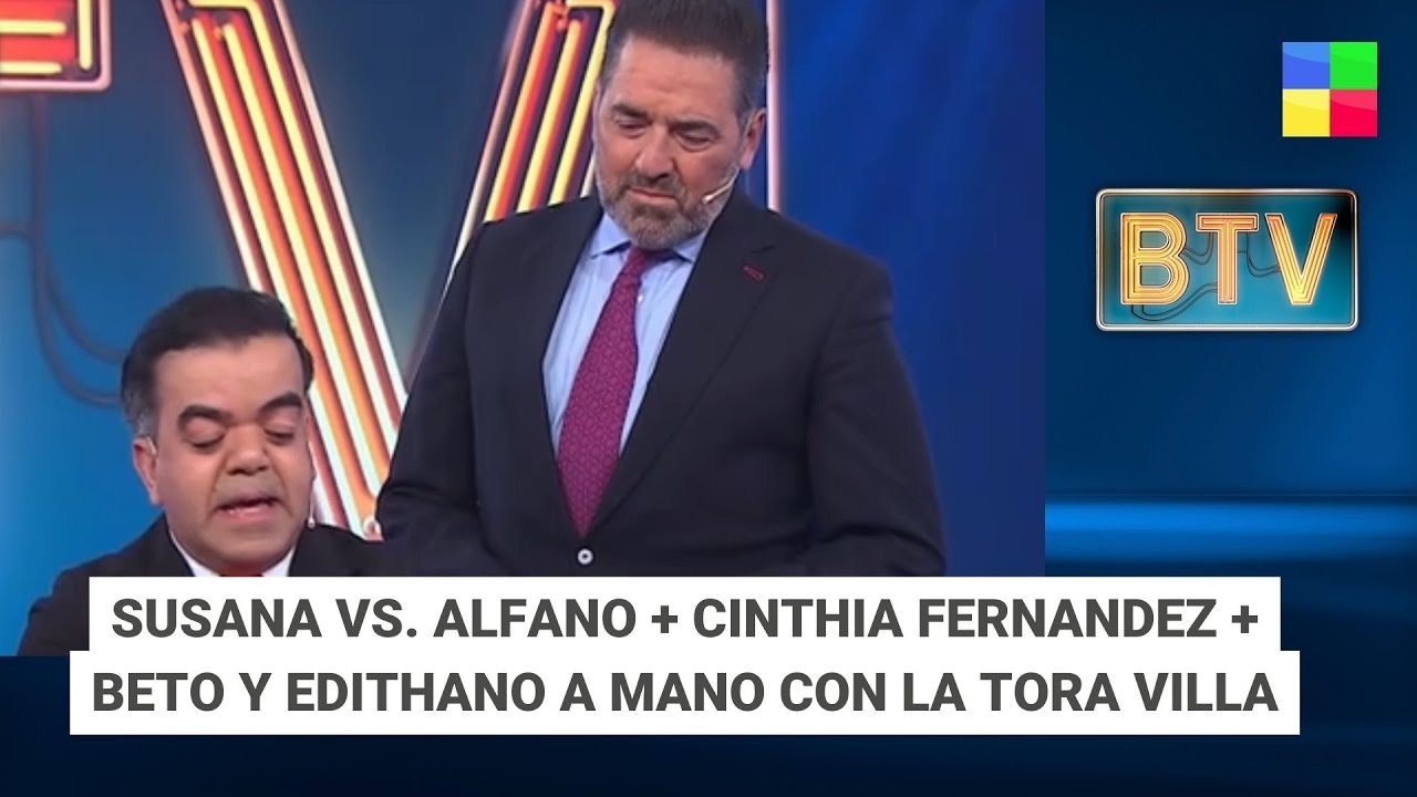 Susana vs. Graciela Alfano + Cinthia Fernandez + Beto y Edith #BTV | Programa completo (09/03/26)