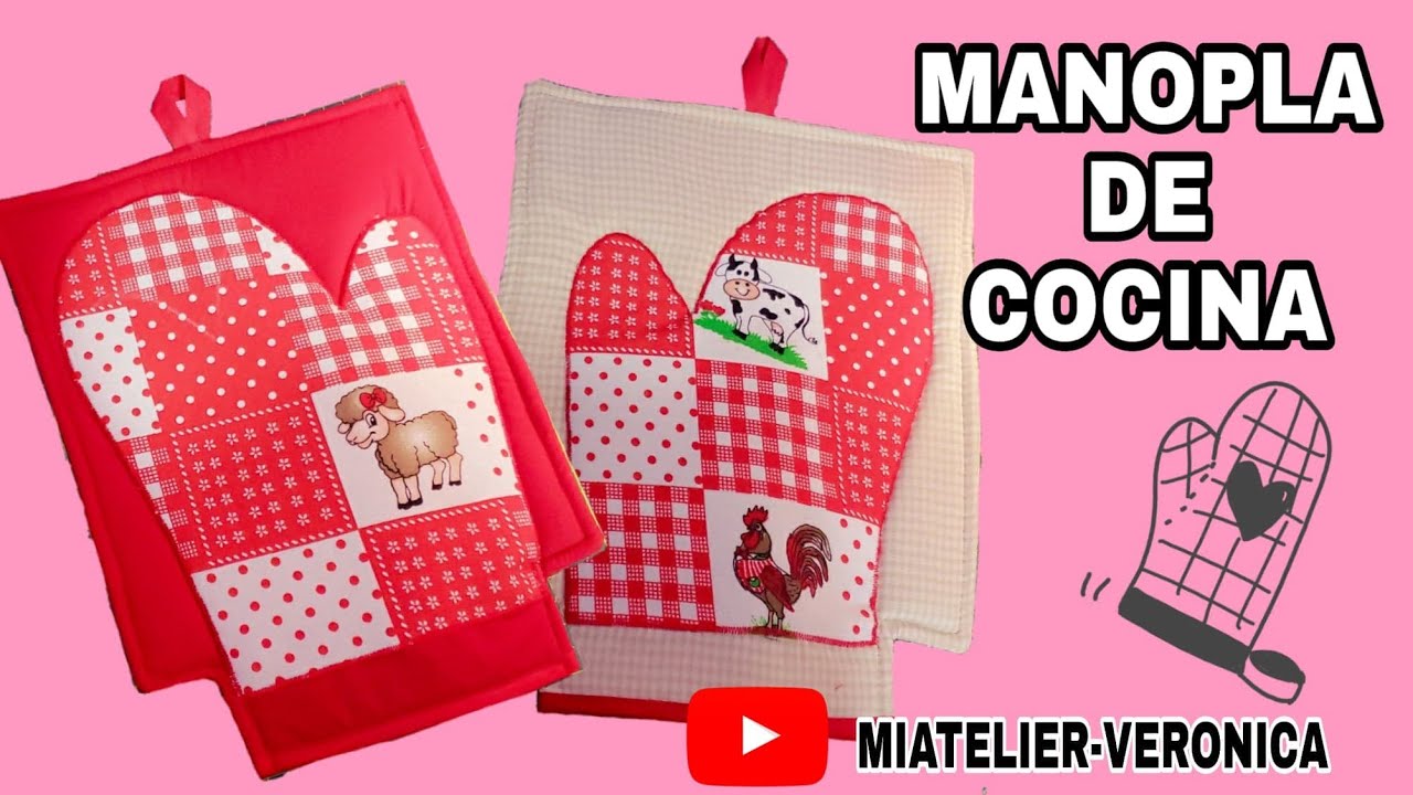 👉MANOPLA DE COCINA/ PROTECTOR PARA MANOS