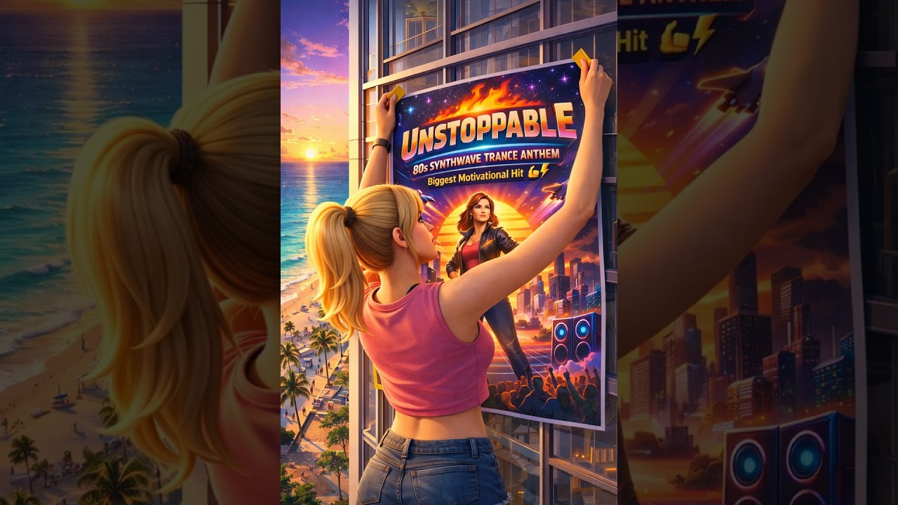 UNSTOPPABLE 🔥 80s Synthwave Trance Anthem | Biggest Motivational Hit 💪⚡| Male Version
