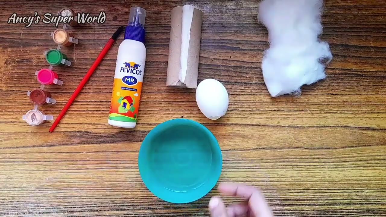 Bird With Egg Shell | Egg Shell Craft Ideas | Egg Shell Decoration Ideas