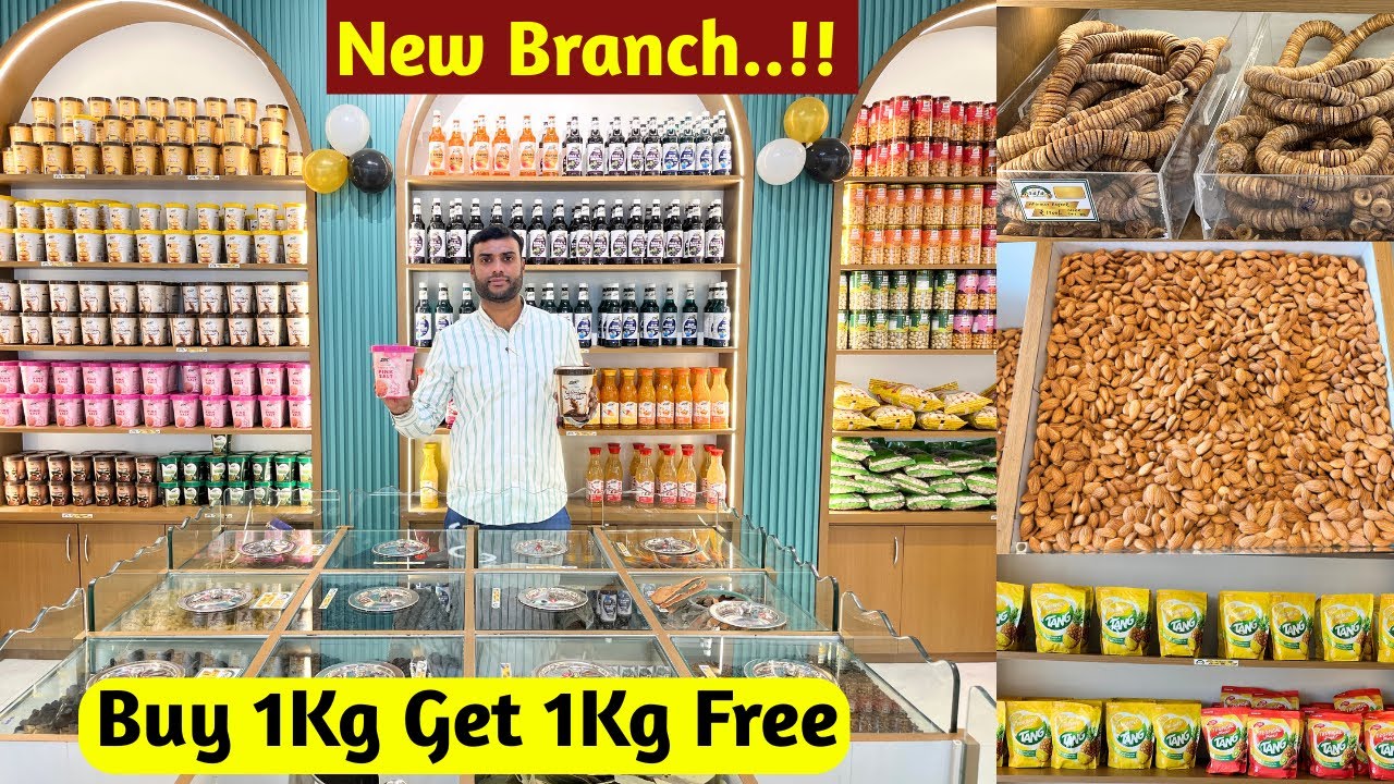 New Branch Offers | Buy 1Kg Get 1Kg Free | Premium No.1 Quality Dry Fruits & Spices