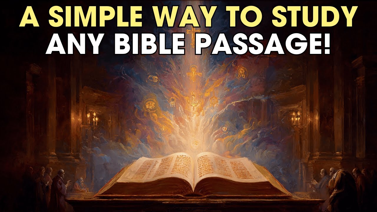 A Simple Way to Study Any Bible Passage (Step-by-Step) | Biblical Wisdom