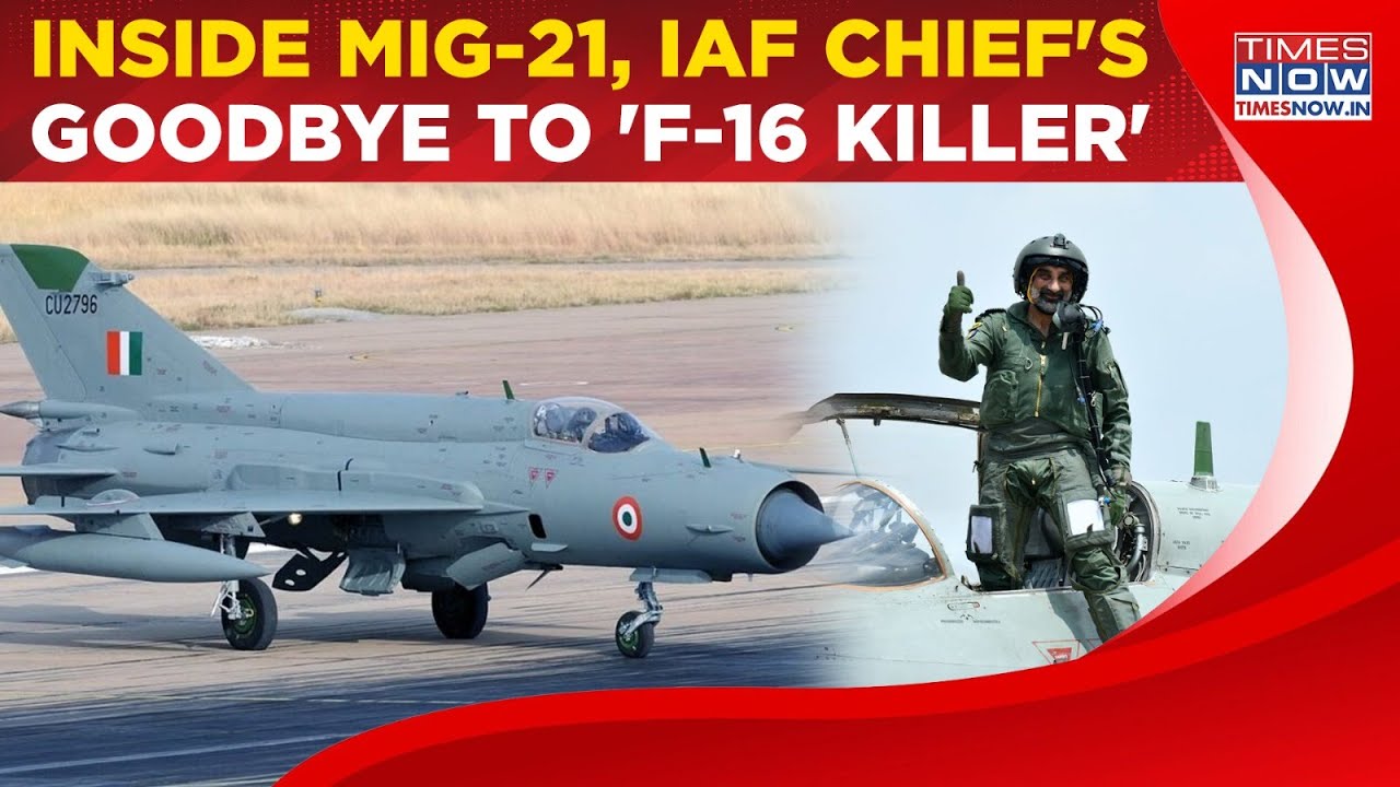 Inside Iconic MiG- 21: IAFs Emotional Final Sortie, Indian Fighter Which Last Killed Pakistani F-16