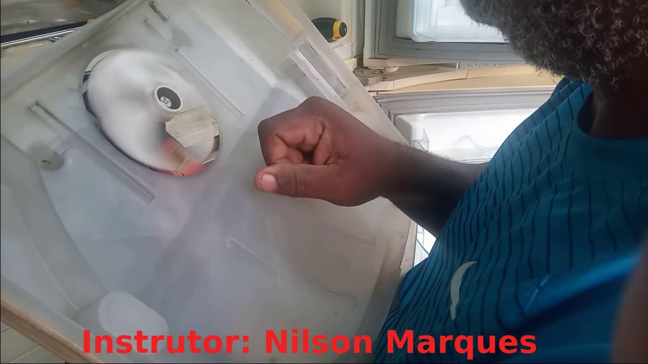 🔴🔵Troca do Motor do Ventilador  do Congelador - BRG43ABANA ,  Troca da Interface BRG43ABANA