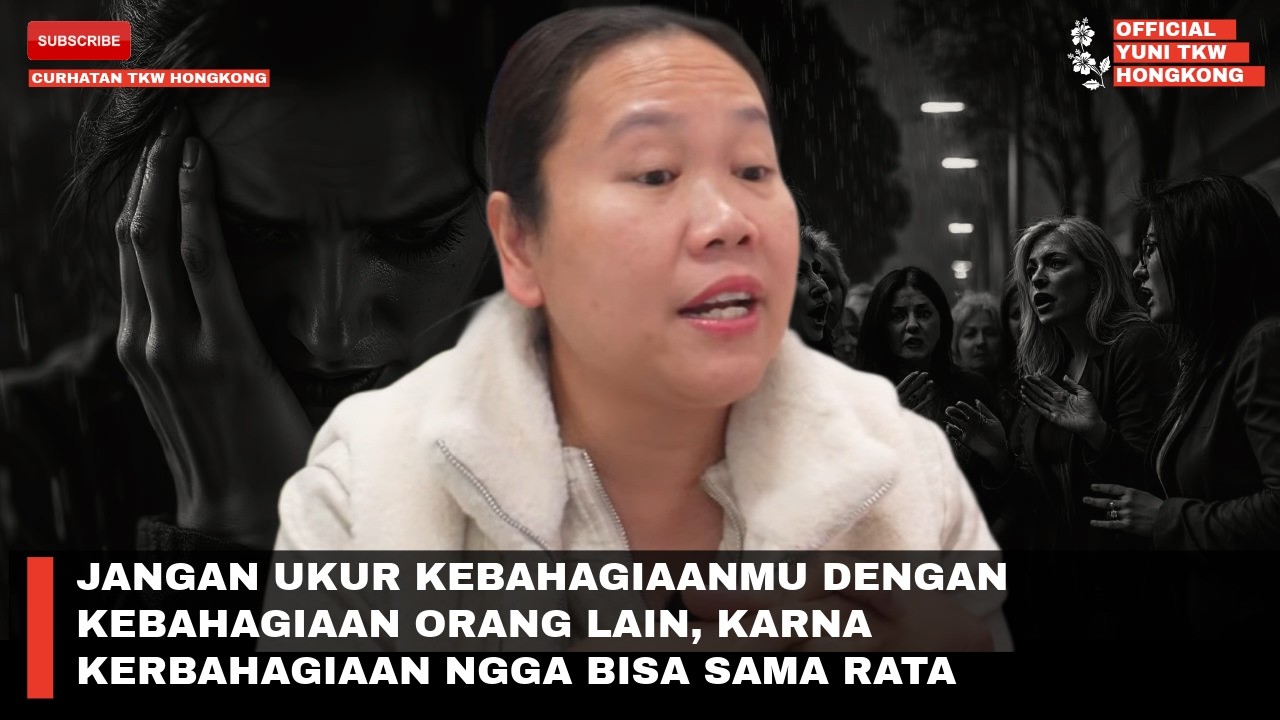 JANGAN UKUR KEBAHAGIAANMU DENGAN KEBAHAGIAAN ORANG LAIN, KARNA KERBAHAGIAAN NGGA BISA SAMA RATA