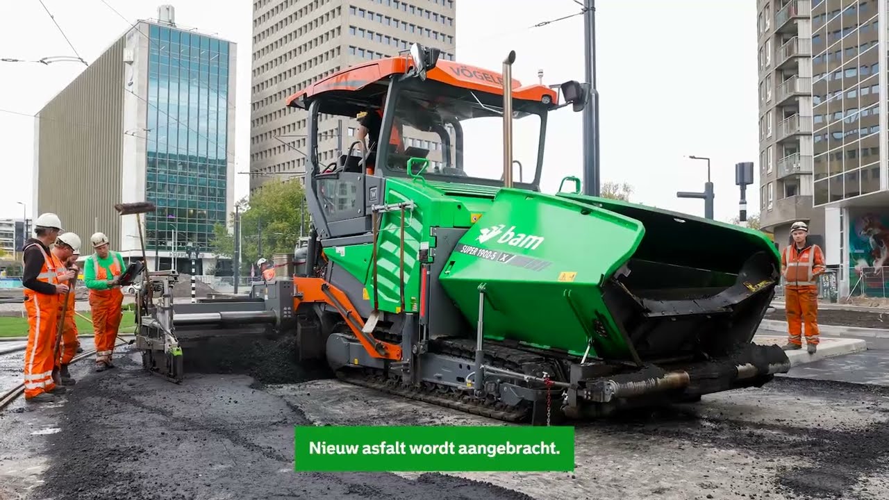 Jaaroverzicht herinrichting Hofplein 2025