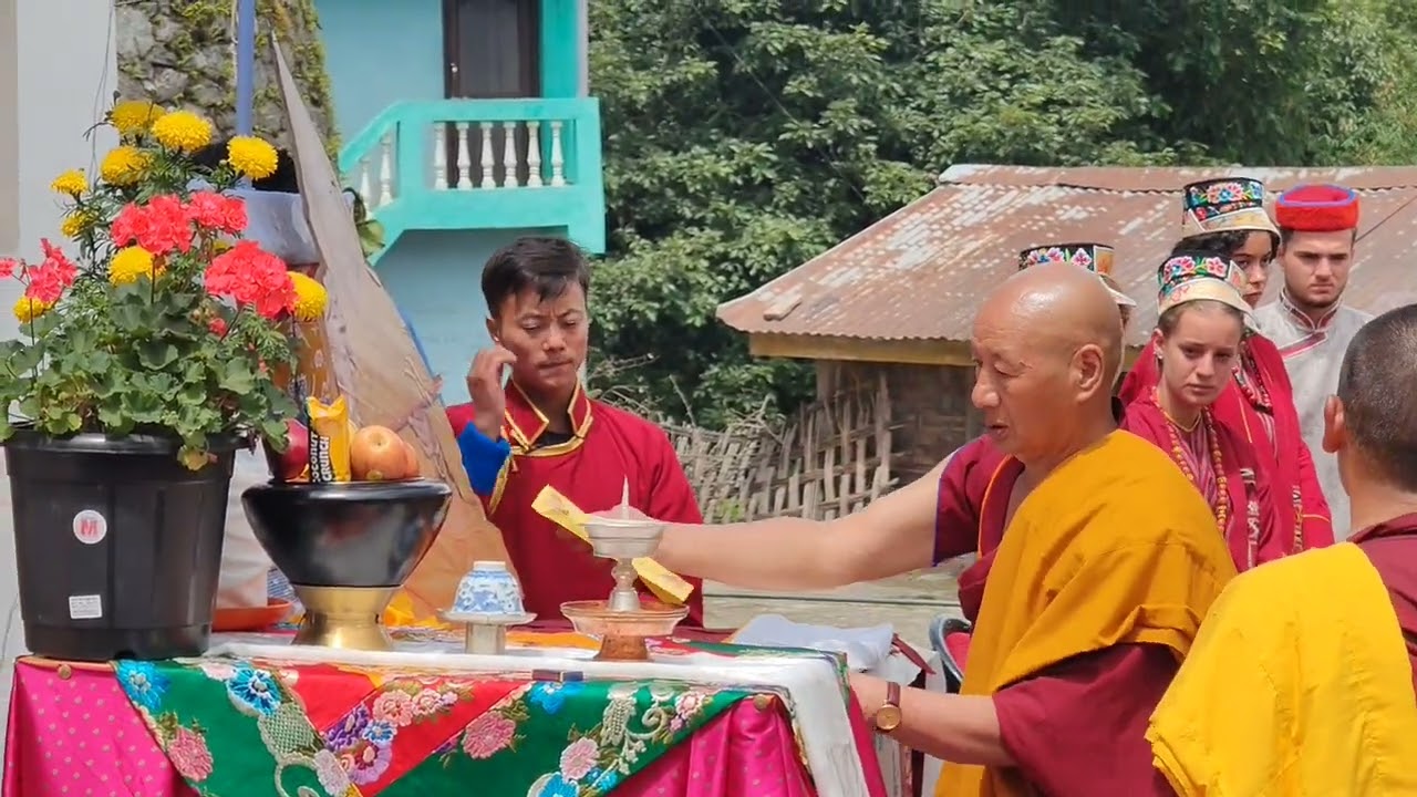 90th Birthday Dalai Lama ji, celebration at Gongkhar villagae