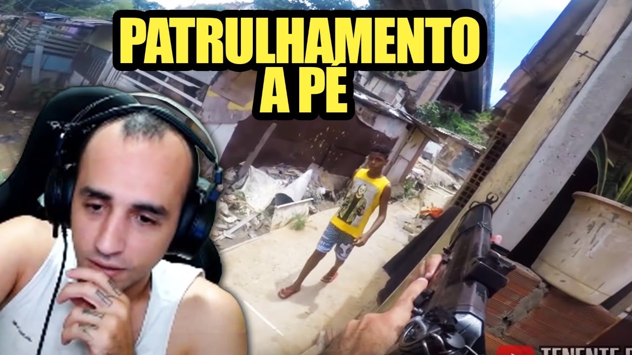 Reagindo a CALMARIA? (PATRULHA E INCURS&Atilde;O A P&Eacute;) por Tenente DG