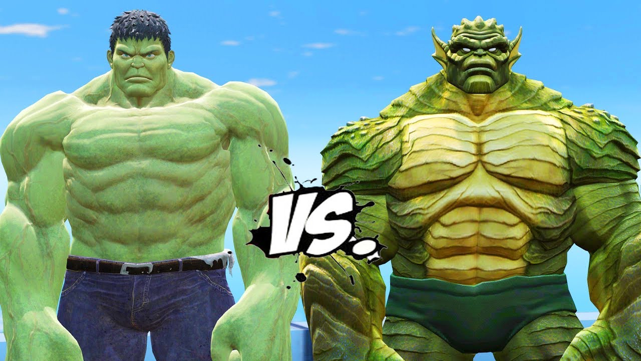 INCREDIBLE HULK VS THE ABOMINATION - EPIC BATTLE