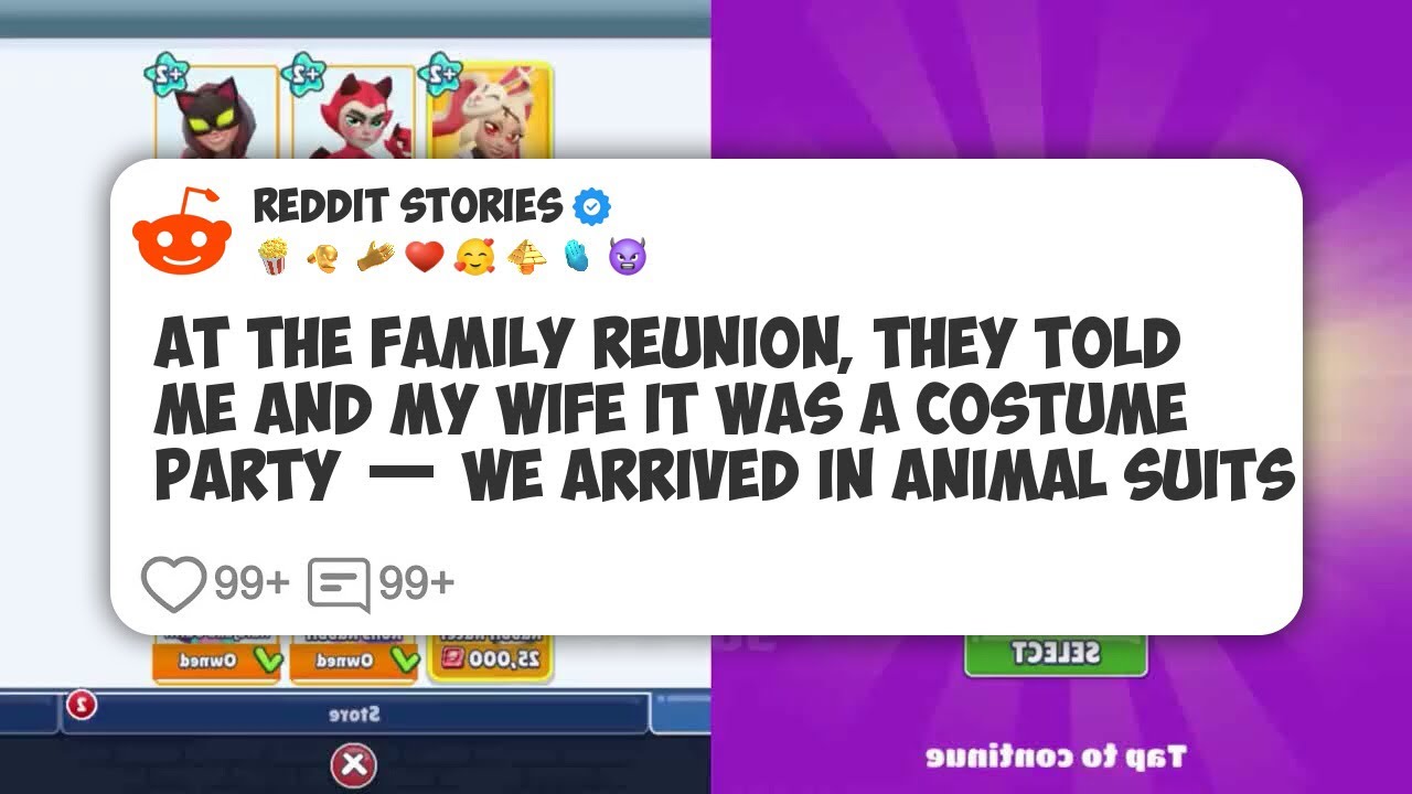 At The Family Reunion, They Told Me And My Wife It Was A Costume Party — We Arrived In #reddit 