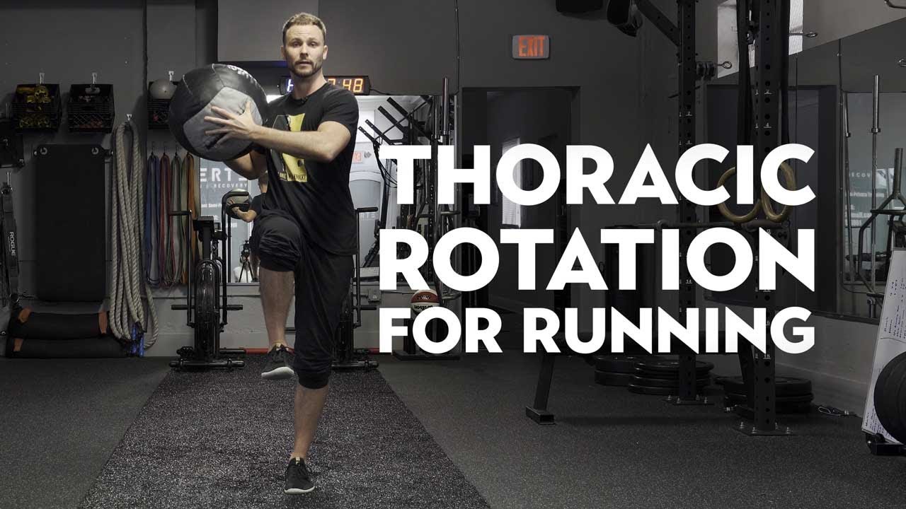 Thoracic Rotation for Running (Core Training)