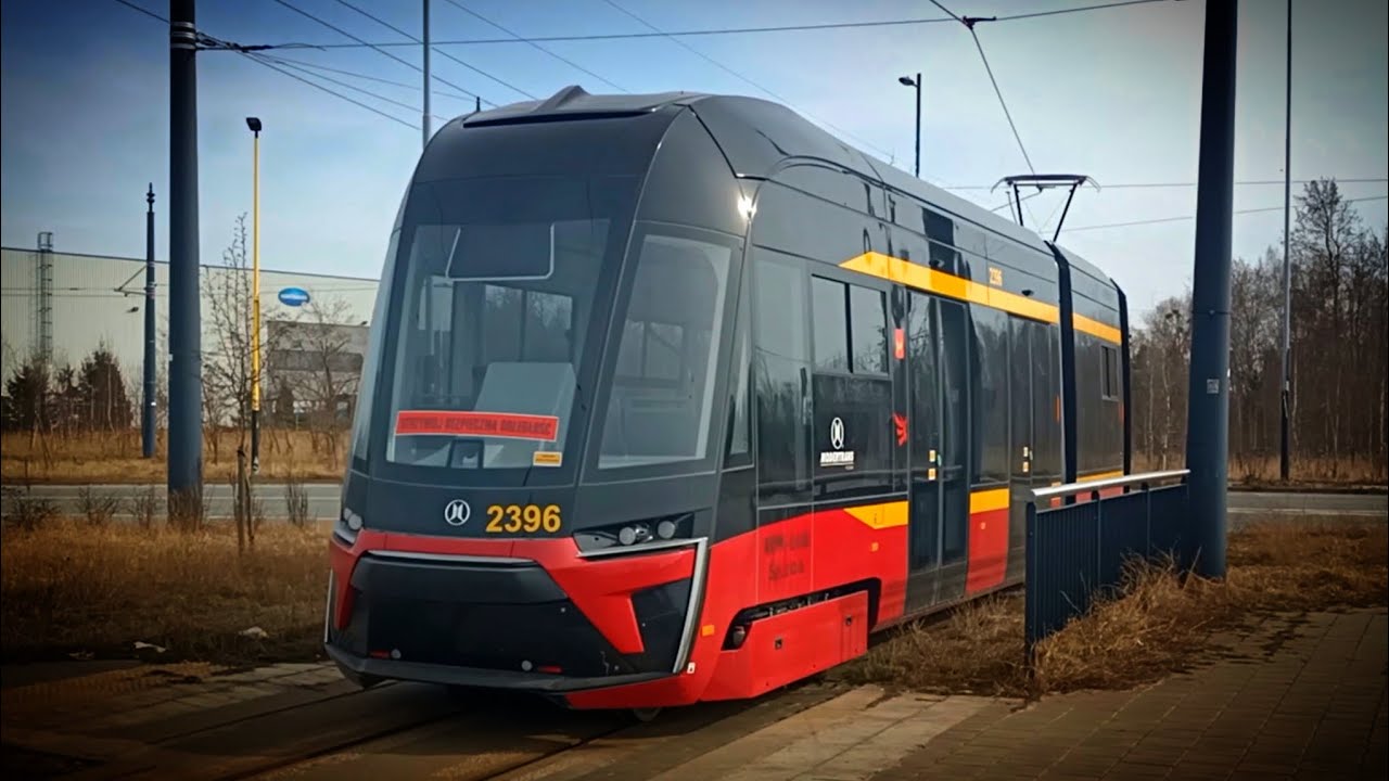 Najnowszy tramwaj w MPK Łódź - Moderus Gamma, linia 9