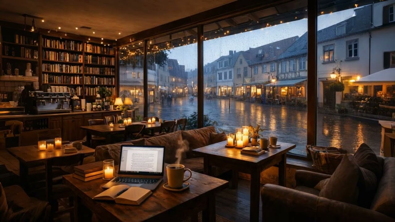 Coffee Shop Jazz ☕ Relaxing Music for Studying, Focus & Work | Cozy Café Ambience 