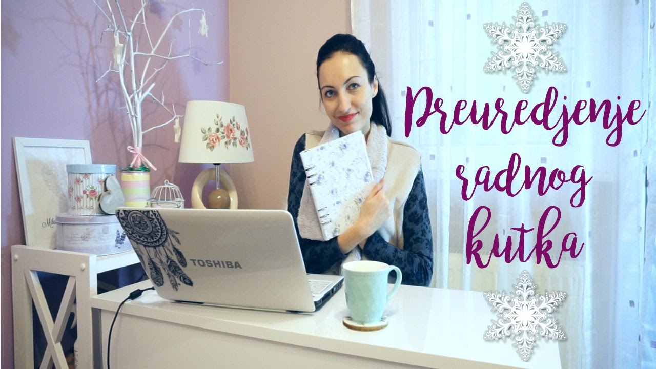 Preuređenje radnog kutka | Vlogmas 2016.