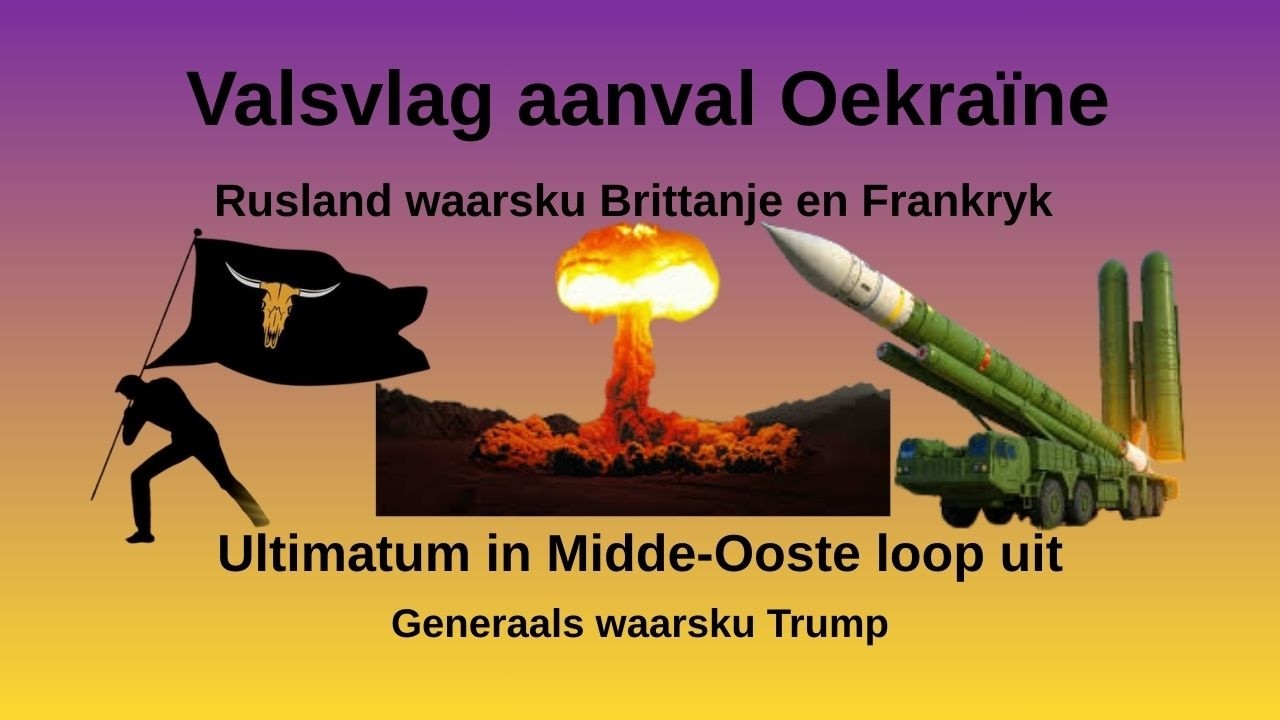 Woensdag, 25 Februarie 2026. Midde-Ooste kook - Frankryk gee kernwapen aan Oekra&iuml;ne, Rusland waarsku