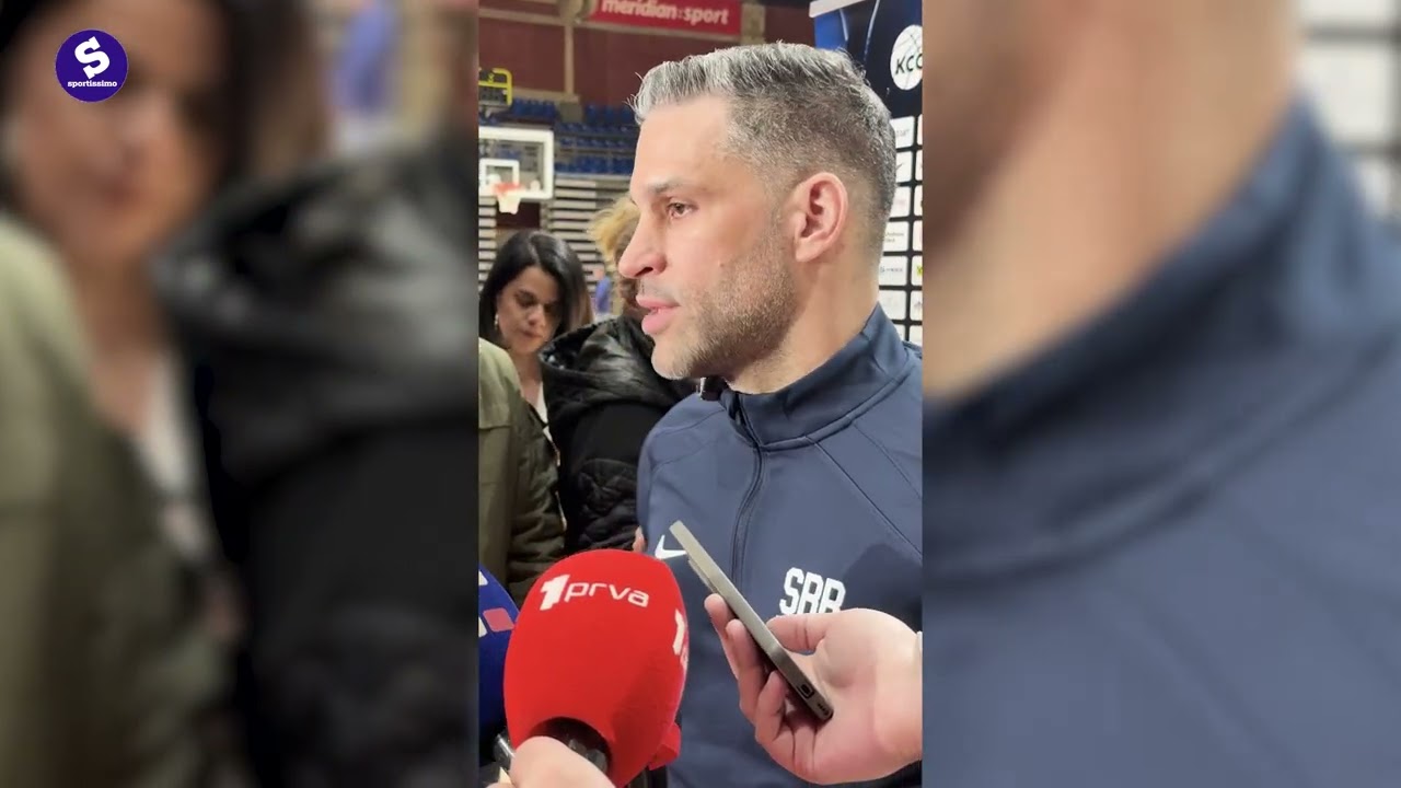 Dušan Alimpijević govorio pred meč sa Turskom