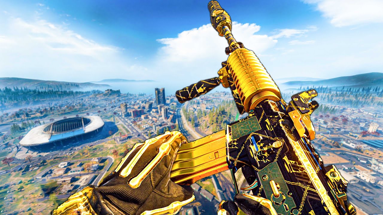 CALL OF DUTY WARZONE EPIC M4 SOLO WIN PS5 PRO (NO COMMENTARY)