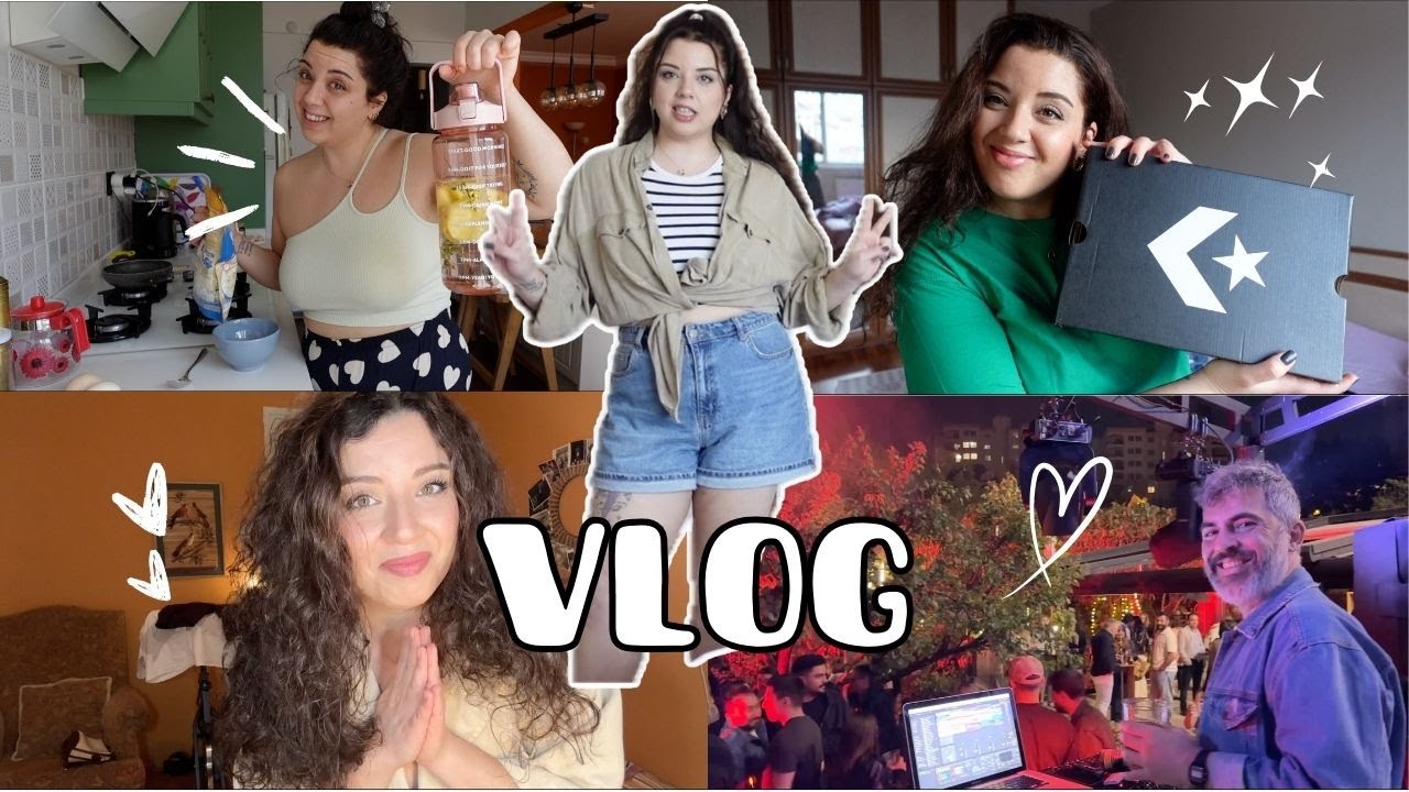 SAÇLARIM BU SEFER ÇOK KOYU OLDU 😔 YENİ ALIŞVERİŞLER, KONSERE BERABER HAZIRLANMACA #grwm #vlog
