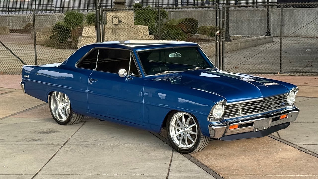 Sold CALL 9168567931 or VICTORYLAPCLASSICS.NET on the 1967 LS3 Nova Restomod