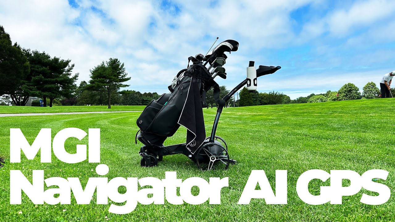 MGI Navigator AI GPS Electric Golf Cart Unboxing and Initial Impressions