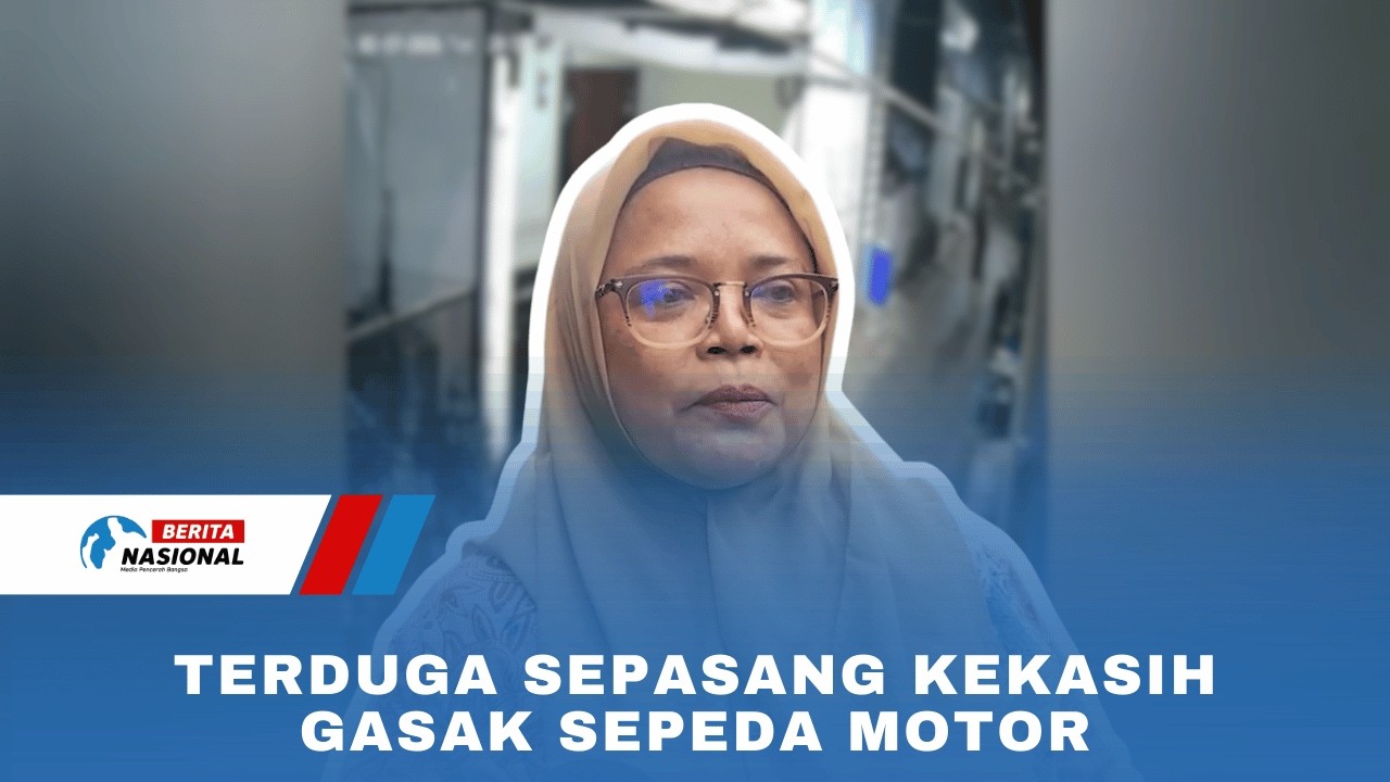 Terduga Sepasang Kekasih Gasak Sepeda Motor