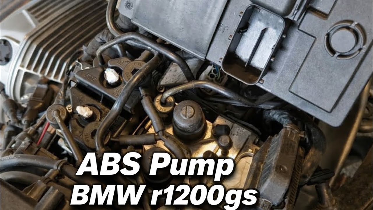 BMW R1200GS ABS Pump Failure - Bypass ABS Awaria Pompy ABS