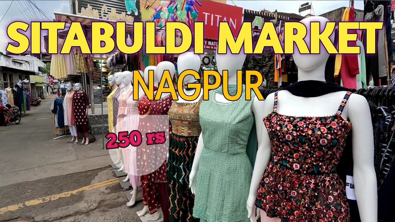 | SITABULDI MARKET ,NAGPUR | yaha har chiz 150 rs me😃😃😃