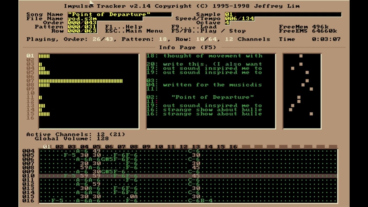 Point of Departure by Necros (S3M) (Schism Tracker)
