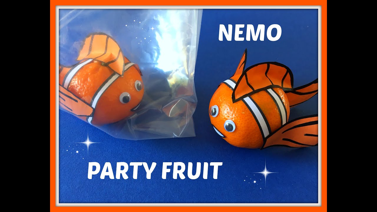 DIY: Nemo Traktatie Party Fruit