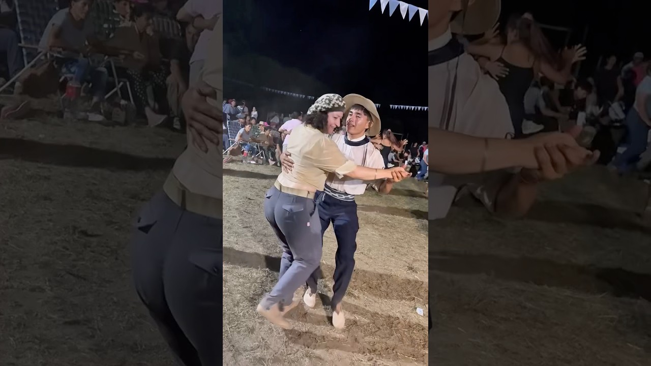 As&iacute; se baila el chamam&eacute; Patio de tierra bien campero  #bailes  #reelsviralシfb  #festivaldellazo
