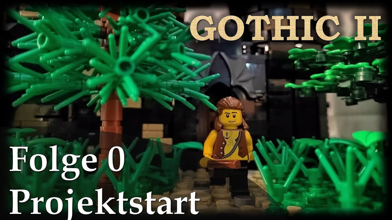 Projektbeginn - Bau der Welt von GOTHIC aus LEGO - Medieval MOC - Folge 0