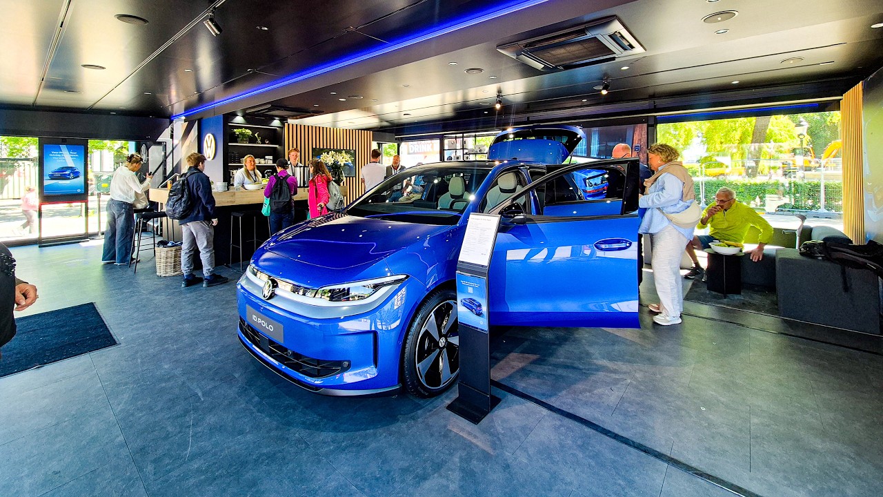Volkswagen ID. Polo Kungstr&auml;dg&aring;rden Stockholm 