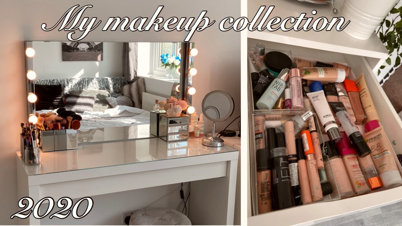 Makeup Collection & Storage | Vanity Tour 2020
