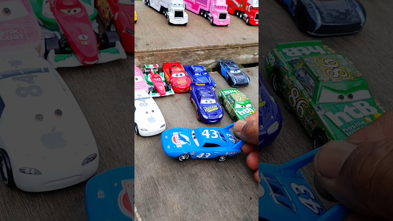 The King Dinoco, Mcqueen Cars Toys #toys #mcqueen #mcqueencars #disneycars #cars #truck #pixarcars