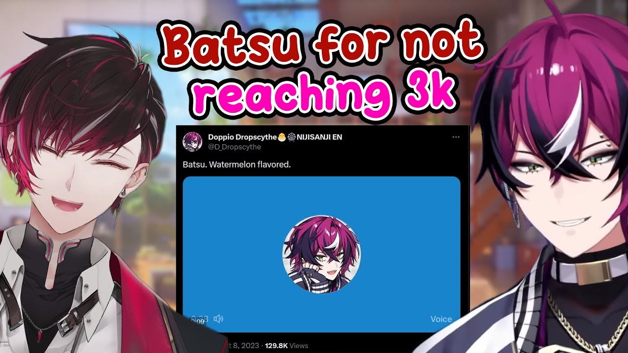 Ver and Doppio made a batsu for the Suika Game | NIJISANJI EN Clip