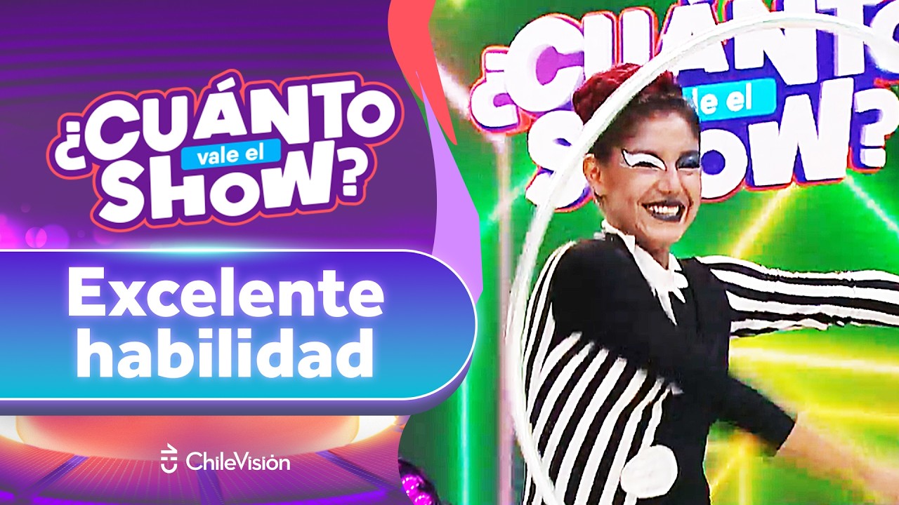 ¡IMPRESIONANTE! Lidia Valenzuela se lució con su manejo del hula - Cuánto Vale El Show