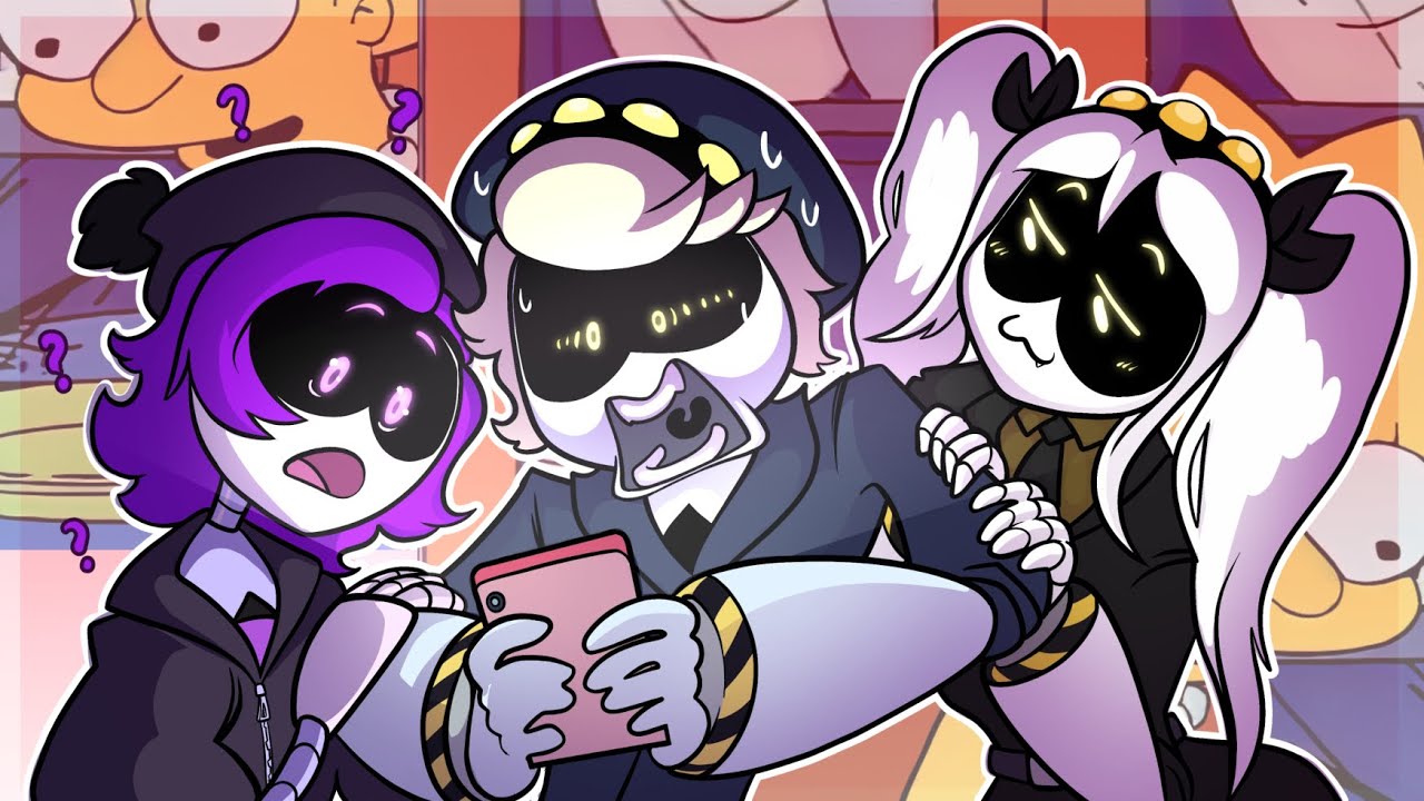 UZI & N React To Cursed Youtube Meme's (Murder Drones Comic Dub)