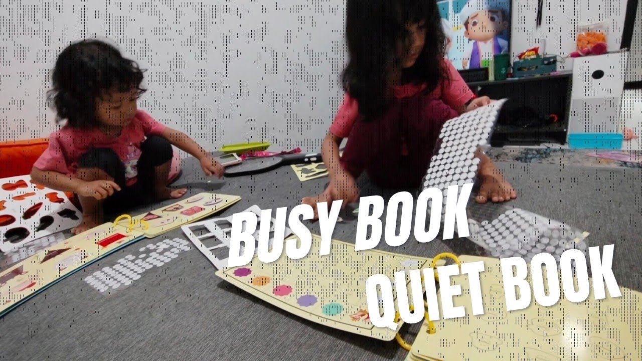 Fokus berjam-jam bersama Busy Book/Quiet Book