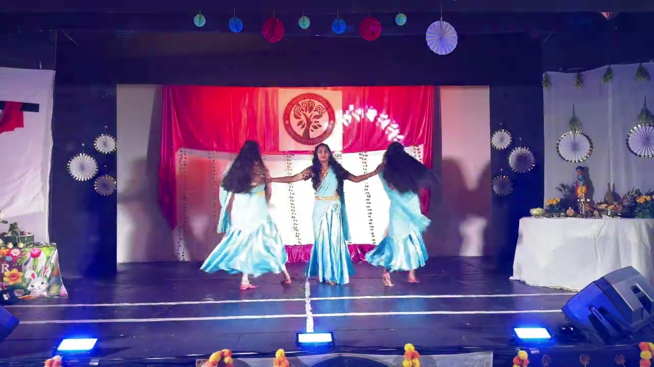 Thanal Wigan Malayalee Community EASTER-VISHU-EID Celebration 2025 Girls Group Dance -Saphania &Team