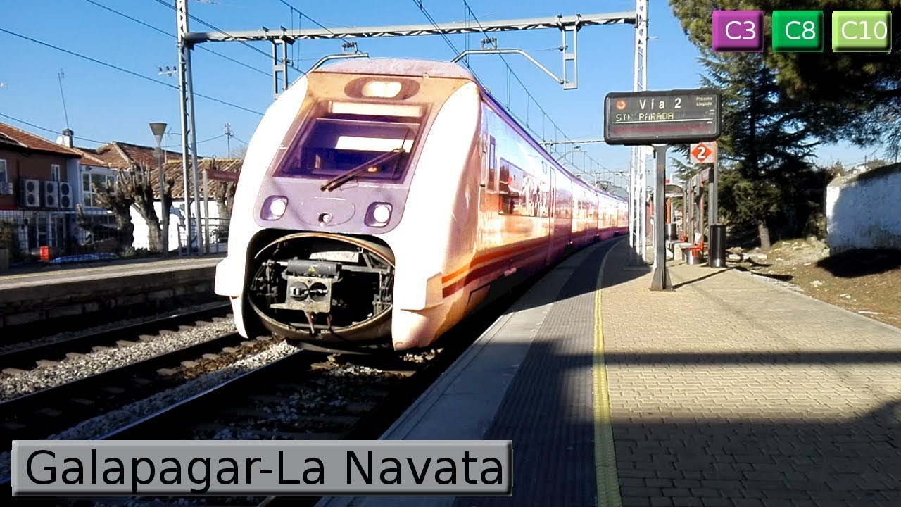 Galapagar-La Navata C3 - C8 - C10 : Cercanías Мадрид ( ИНСЖД 446 - 449 )